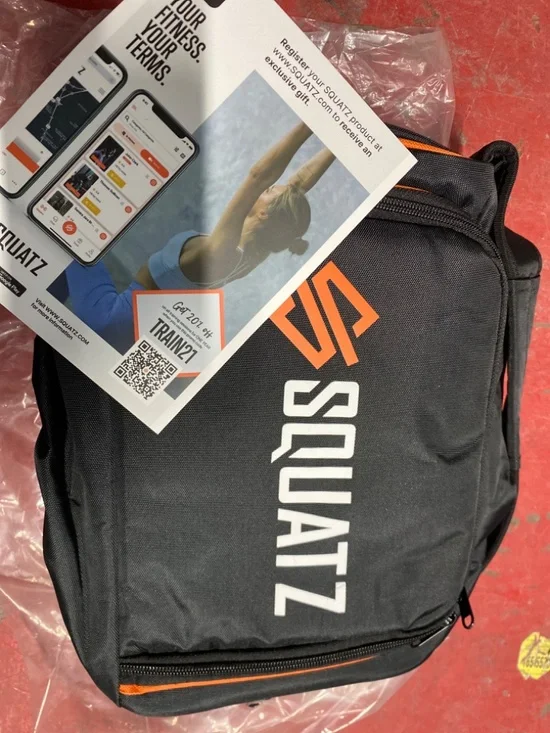 Squatz Insulated Meal Prep Lunch Box - Large Dual Compartment Cooler Bag - Picture 4 of 6